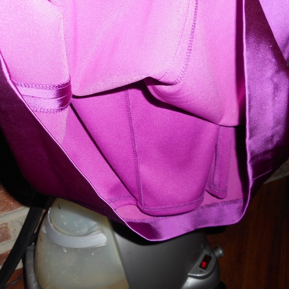 NWT purple Suzi Chin Dress, size 6 - Picture 8 of 8